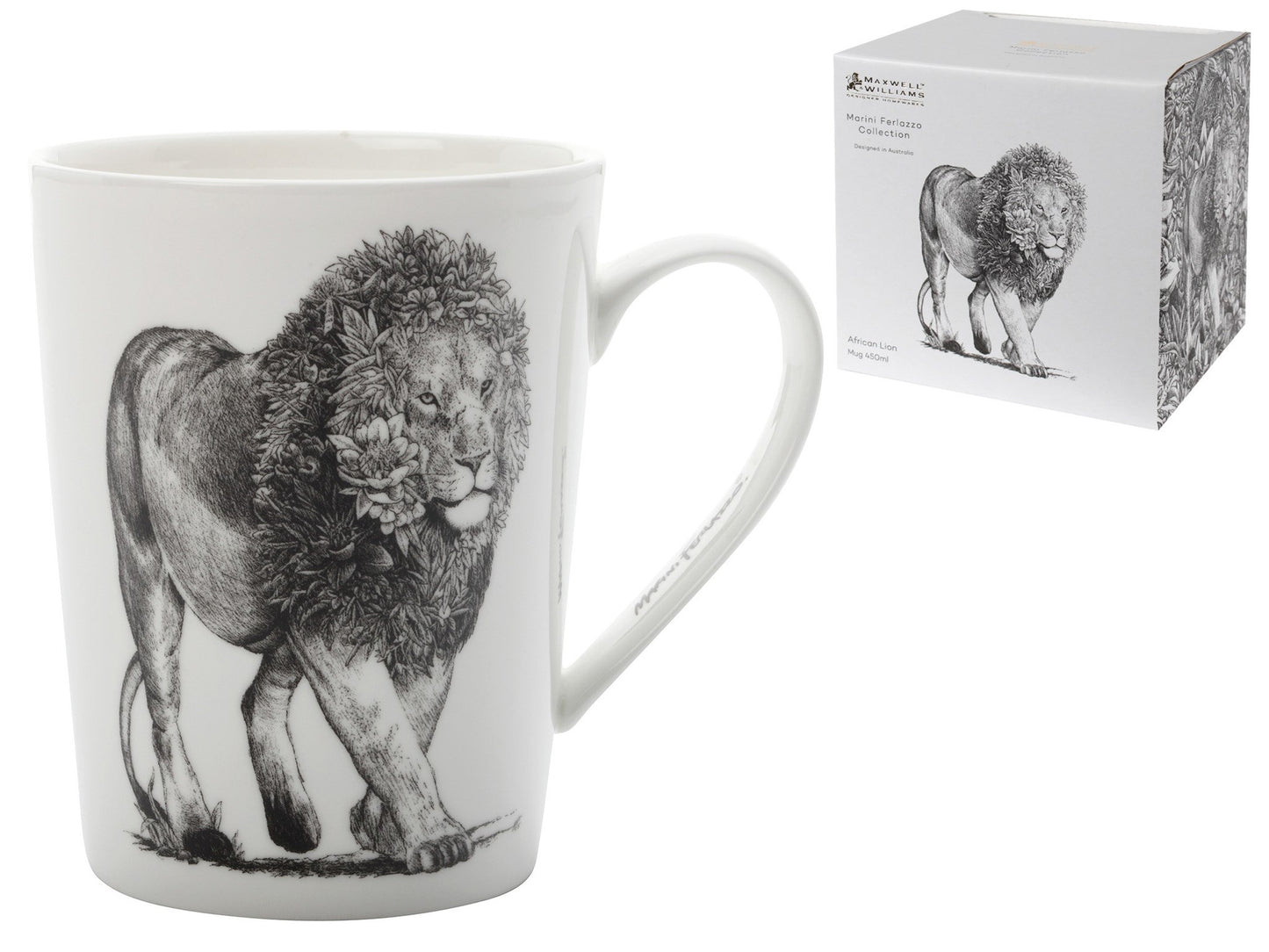 Art for Wildlife African Lion Mug