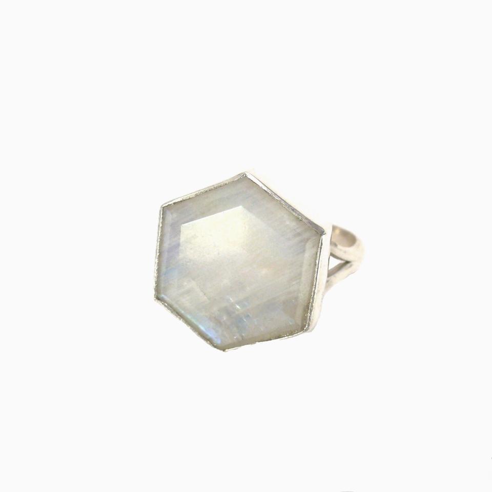 Honeybee Ring Moonstone Size 6