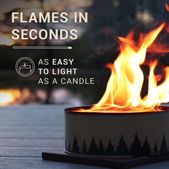 Feu de camp portable Eucalyptus Radiate
