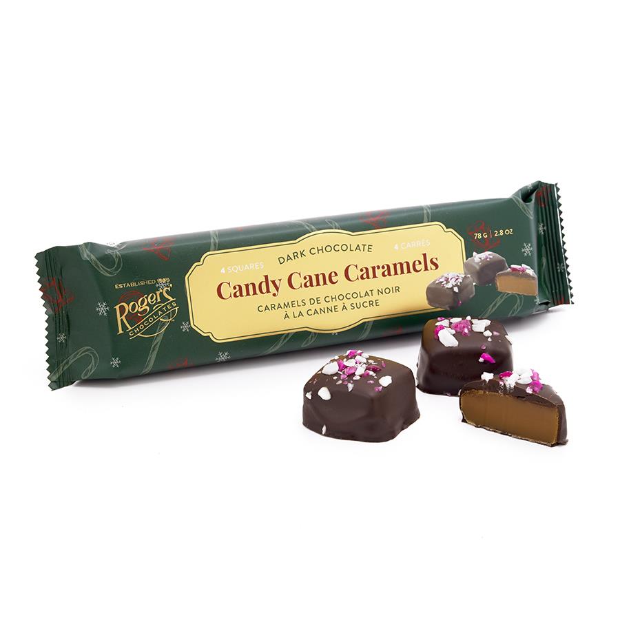 Candy Cane Caramels