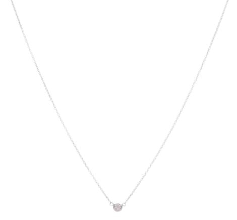 Rose Quartz Comino Necklace