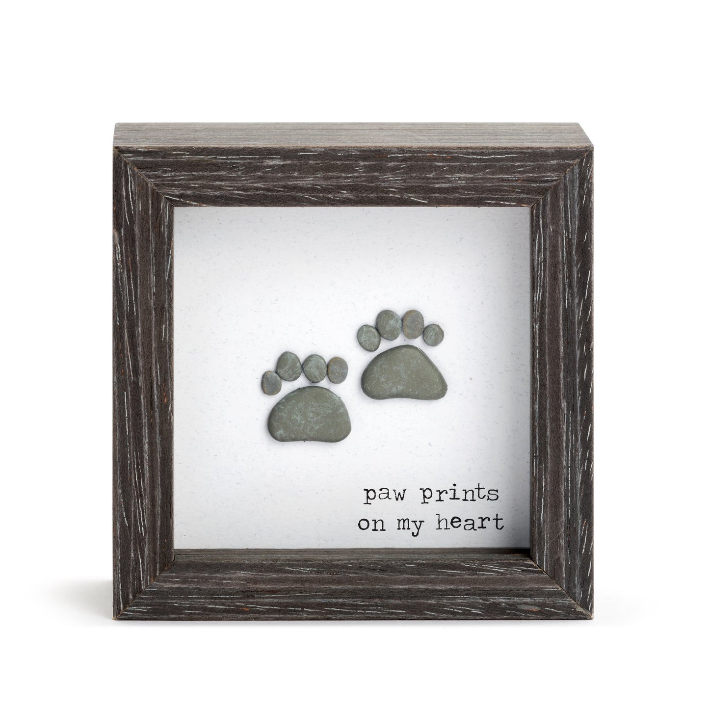 Paw Prints Shadow Box