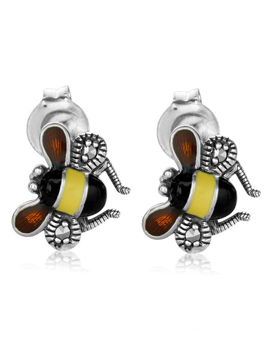 Vintage Bee Earrings
