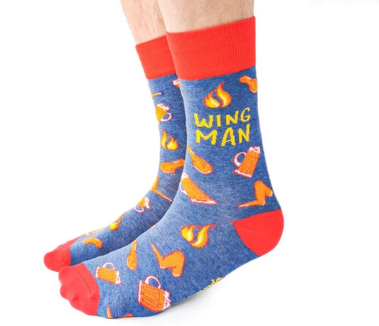 Wing Man Crew Socks