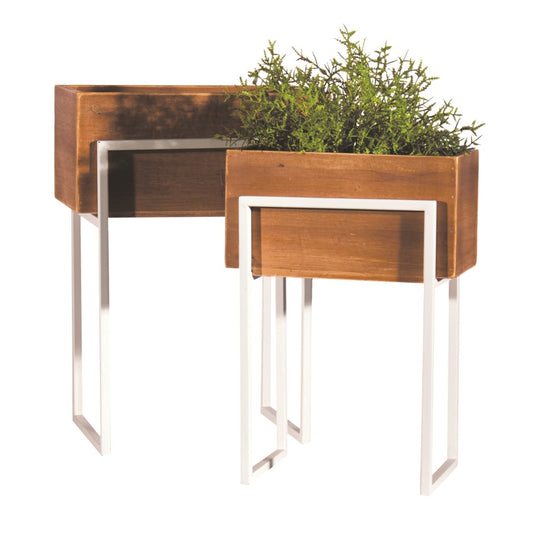 Wooden Planter Stand