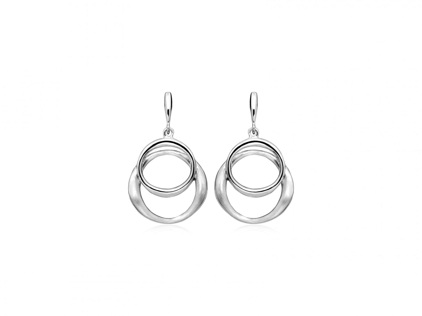 Double Circle Earrings