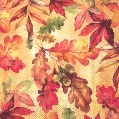 Autumn Cocktail Napkin