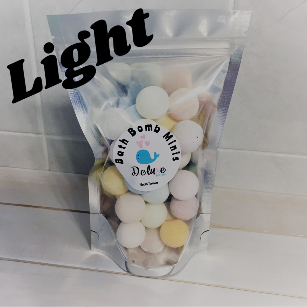 Mini Bath Bombs in a bag