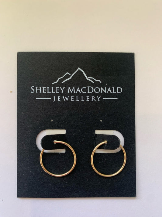 Sleeper Gold Filled Hoops