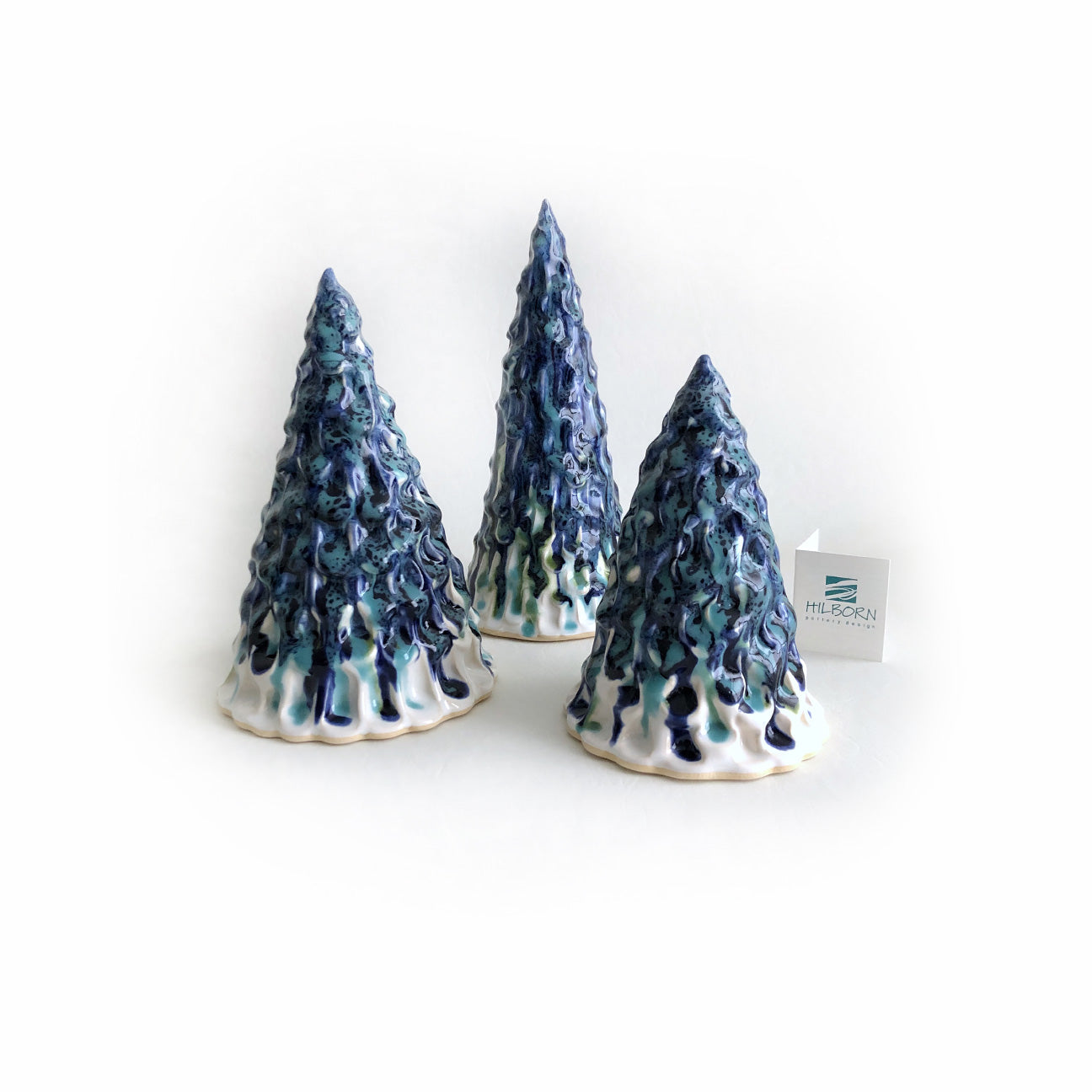 Ensemble d'arbres d'hiver de 3