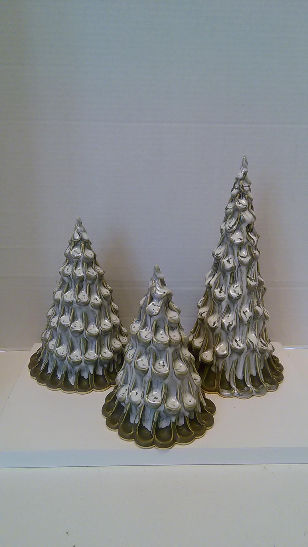 Ensemble d'arbres d'hiver de 3