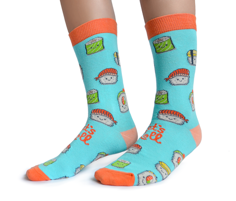 Sushi Roll Socks for Her