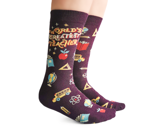 World's Greatest Teacher Socks